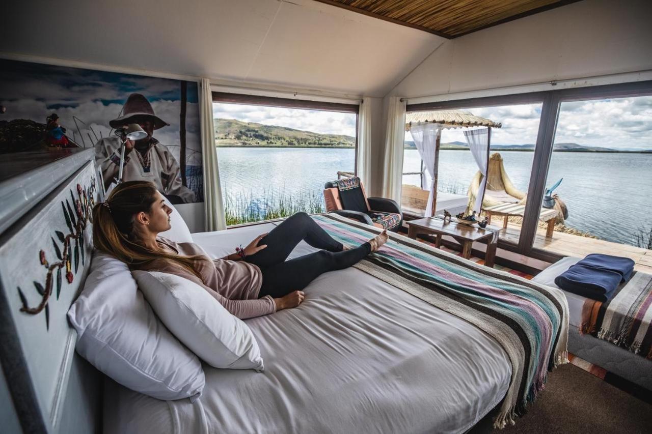 Uros Kay Pacha Lodge Puno Exterior foto
