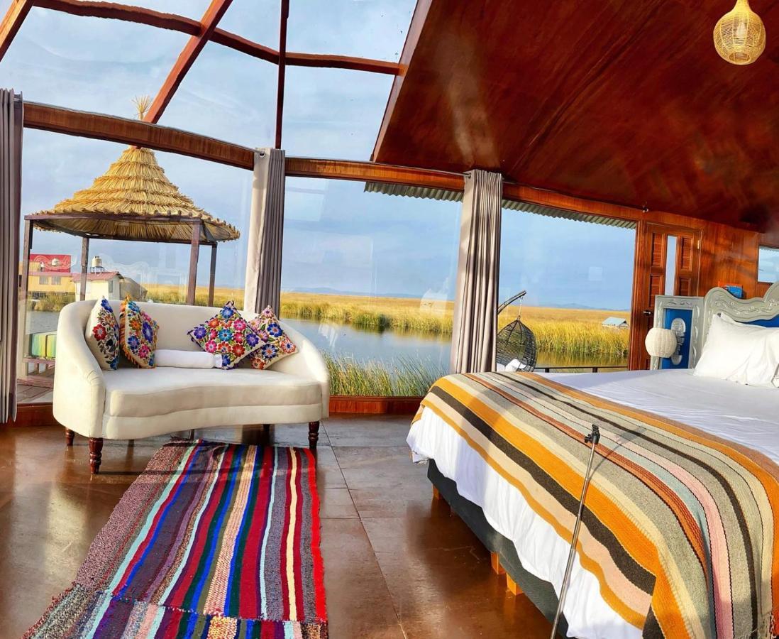 Uros Kay Pacha Lodge Puno Exterior foto