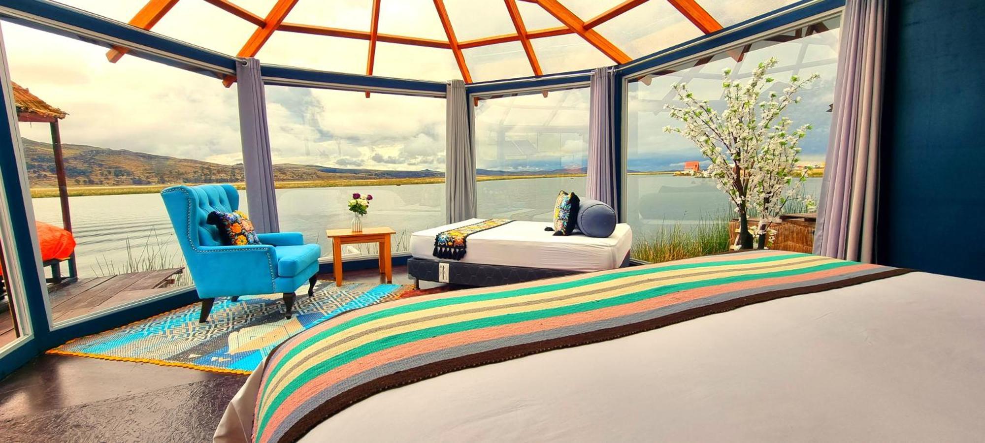 Uros Kay Pacha Lodge Puno Quarto foto
