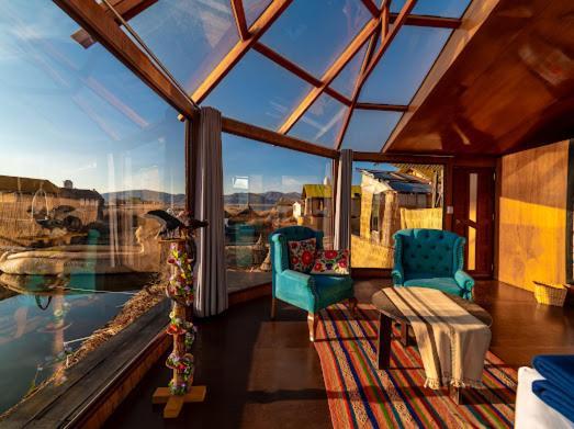 Uros Kay Pacha Lodge Puno Quarto foto